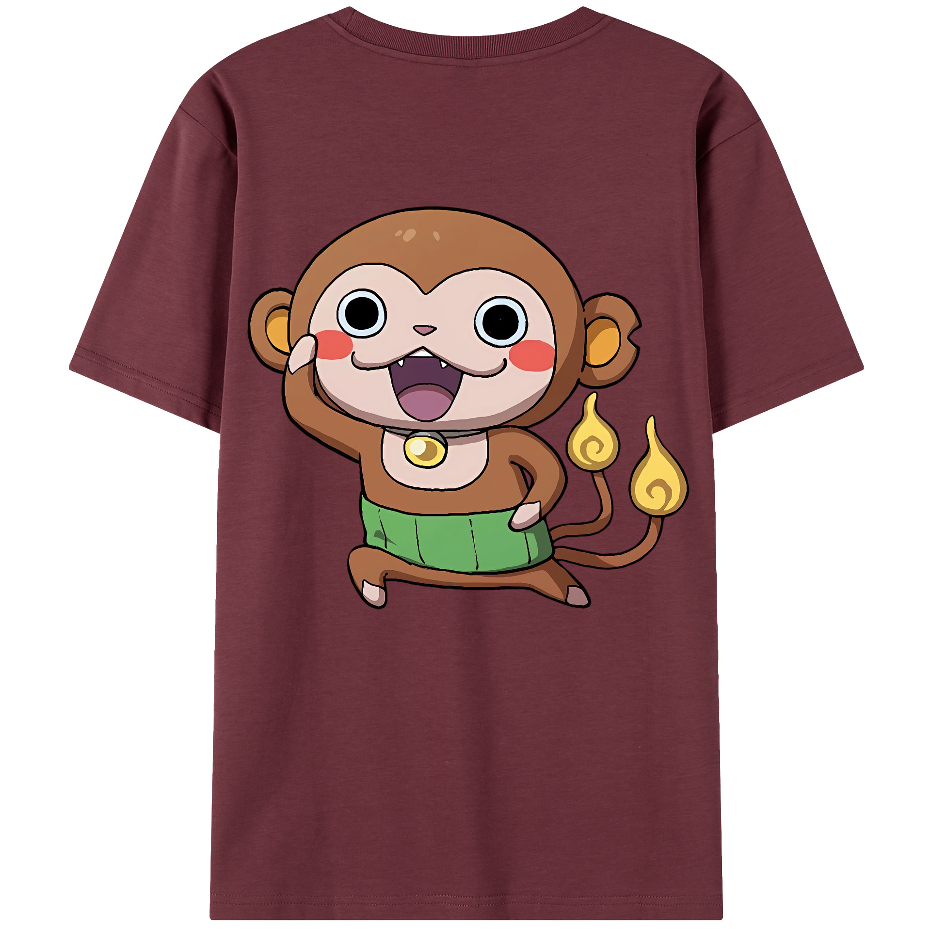 （画像用） 妖怪ウォッチ Yo-kai Watch 綿100％半袖Tシャツ（背面プリント）